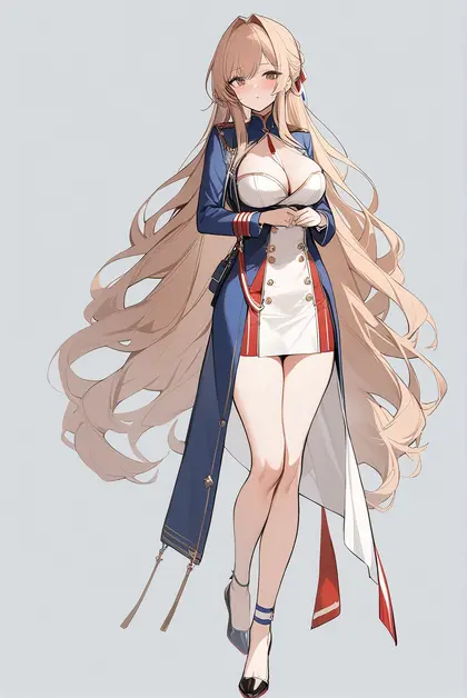 1girl, glorious (azur lane), azur lane