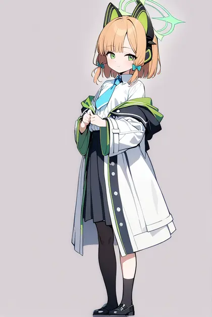 1girl, midori (blue archive), blue archive