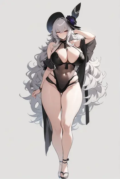 1girl, graf zeppelin (beachside urd) (azur lane), azur lane