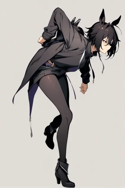 1girl, kin'iro ryotei (umamusume), umamusume