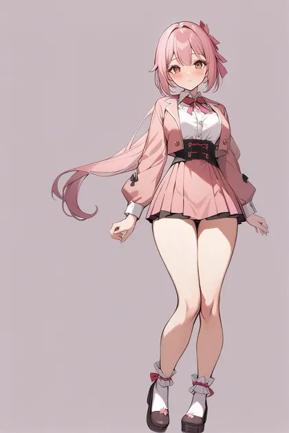 1girl, sakura ayane, genshin impact