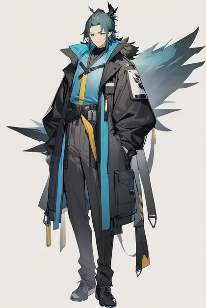 1boy, tenzin (arknights), arknights