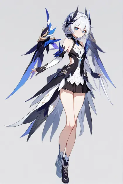 1girl, theresa apocalypse (twilight paladin), honkai (series)