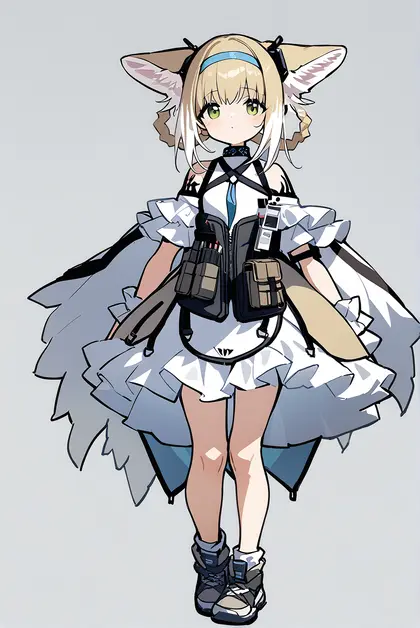 1girl, suzuran (arknights), arknights