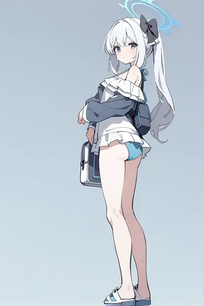 1girl, miyako (swimsuit) (blue archive), blue archive