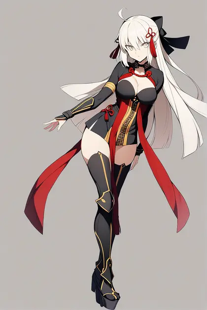 1girl, okita souji alter (first ascension) (fate), fate/grand order