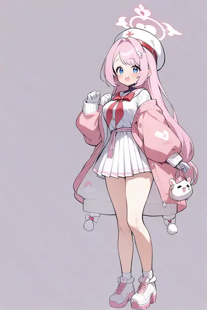 1girl, hanae (blue archive), blue archive