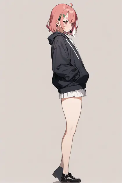 1girl, sasaki saku, nijisanji