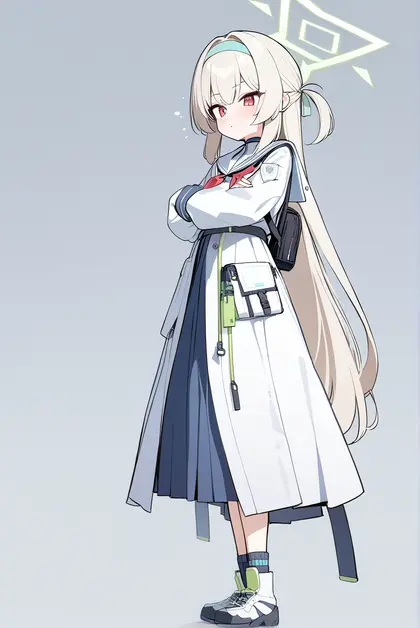 1girl, kurumi (blue archive), blue archive