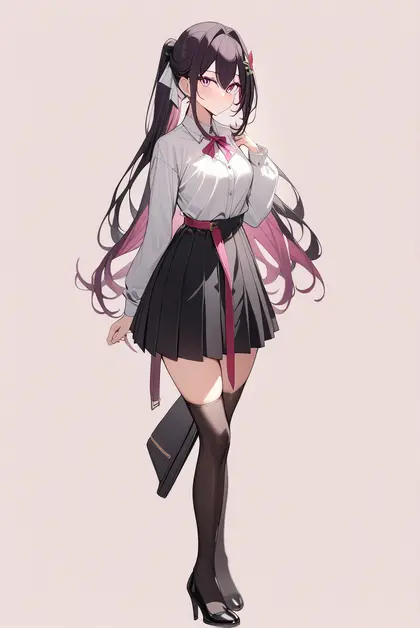 1girl, azki (hololive), hololive