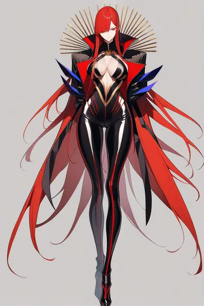 1girl, oda nobunaga (maou avenger) (fate), fate/grand order