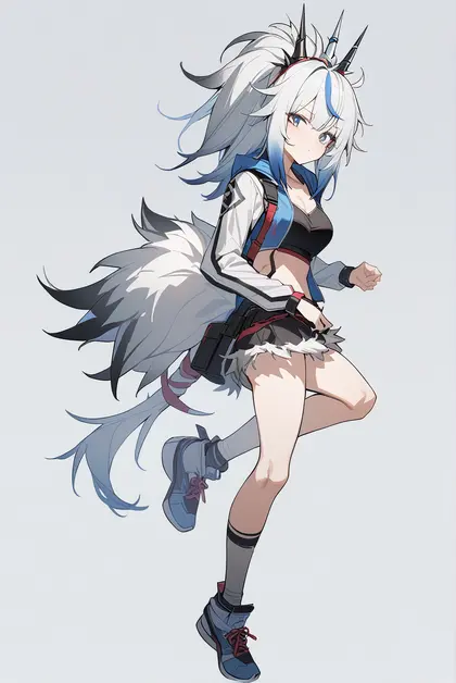 1girl, kirin r yato (arknights), arknights