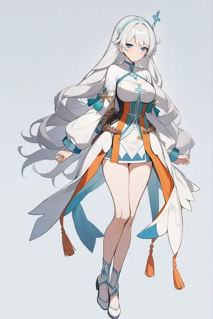 1girl, kiana kaslana (divine prayer), honkai (series)