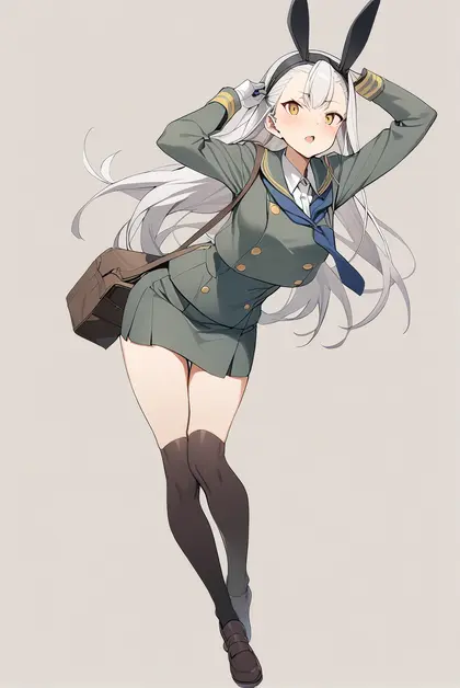 1girl, shimakaze (kancolle), kantai collection