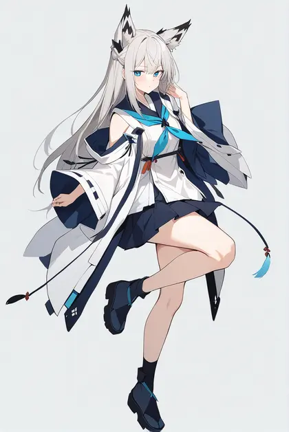 1girl, kawakaze (azur lane), azur lane