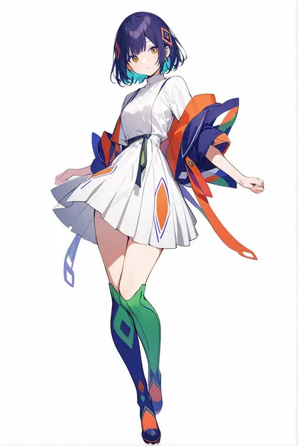 1girl, rim (kamitsubaki studio), kamitsubaki studio