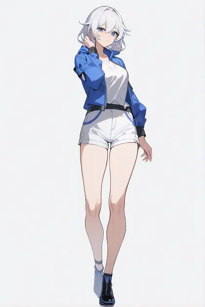 1girl, kallen kaslana, honkai (series)