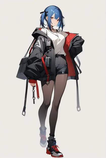 1girl, closure (arknights), arknights