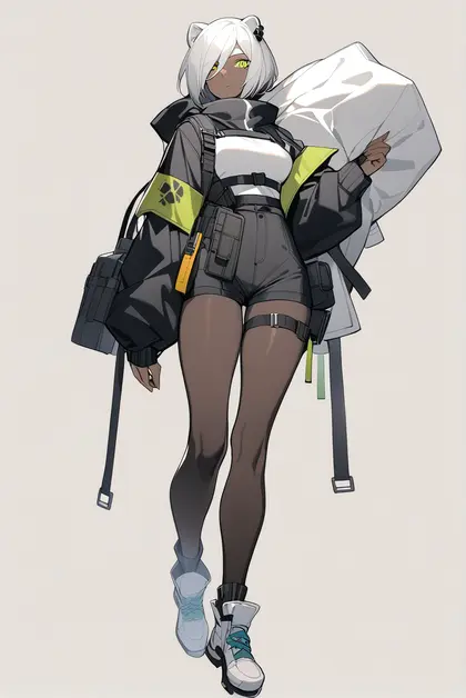 1girl, shirayuki (arknights), arknights