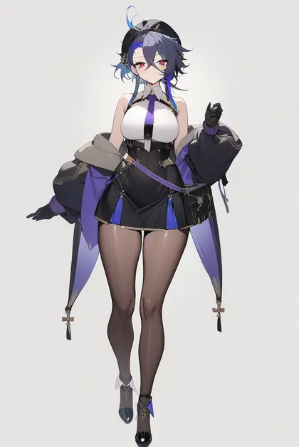 1girl, foch (azur lane), azur lane