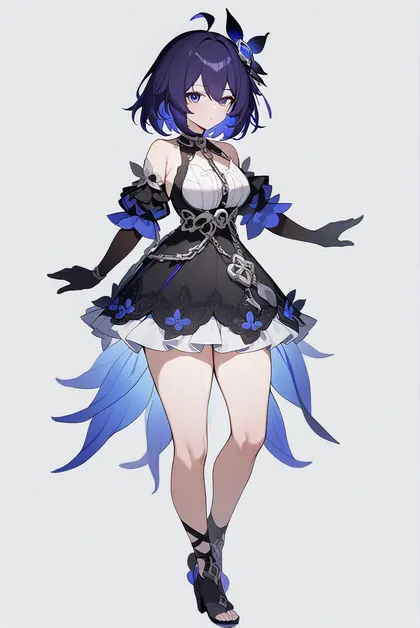 1girl, seele vollerei (stygian nymph), honkai (series)