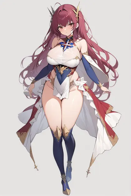 1girl, surcouf (azur lane), azur lane