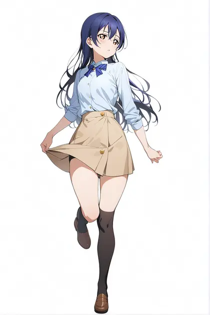 1girl, sonoda umi, love live!