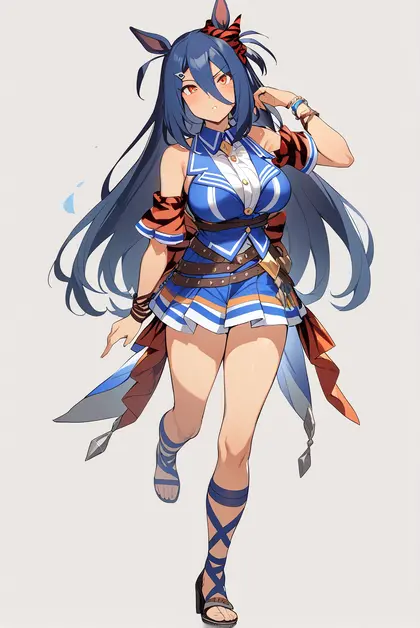 1girl, hishi amazon (umamusume), umamusume