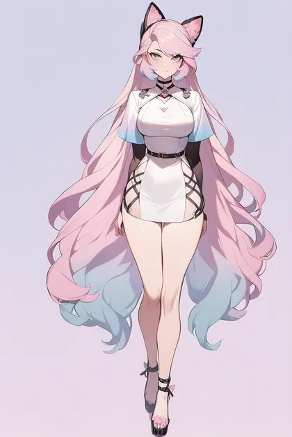 1girl, silvervale, vshojo