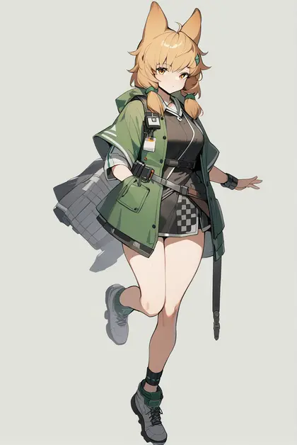 1girl, kroos (arknights), arknights