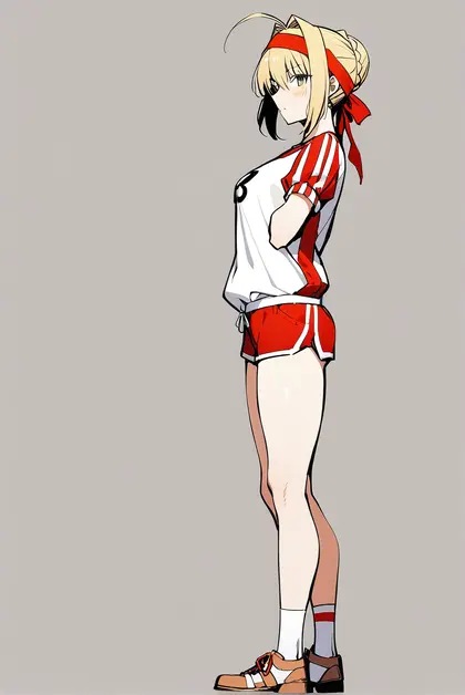 1girl, nero claudius (olympian bloomers) (fate), fate/grand order