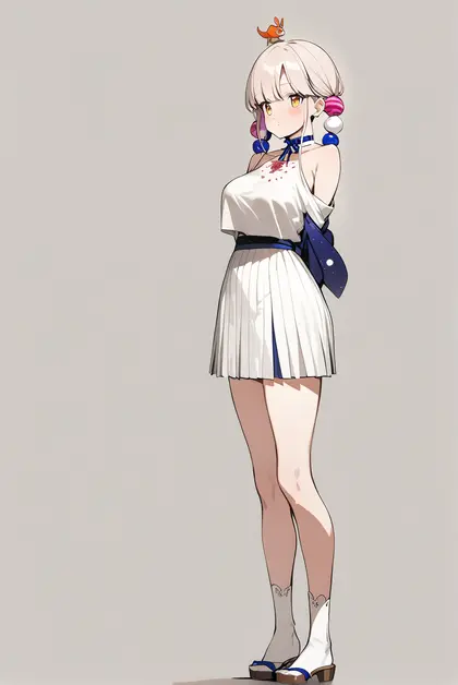 1girl, kaniko (tsukumo sana), hololive