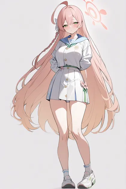 1girl, hanako (blue archive), blue archive