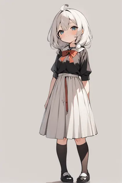 1girl, smol ame, hololive
