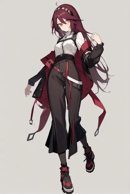 1girl, melantha (arknights), arknights