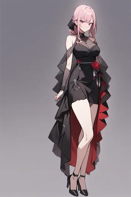 1girl, mori calliope (3rd costume), hololive