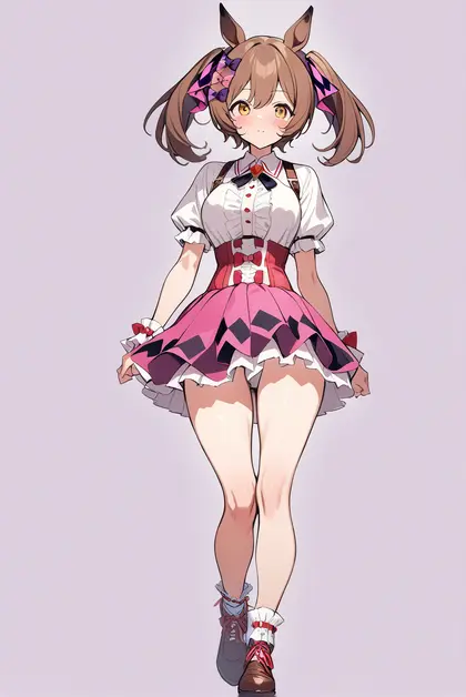 1girl, smart falcon (umamusume), umamusume