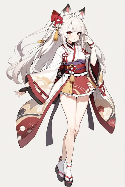 1girl, yuudachi (shogun of snowballs) (azur lane), azur lane