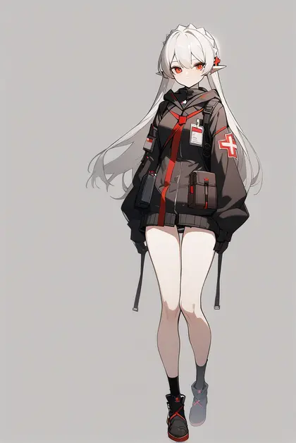 1girl, warfarin (arknights), arknights