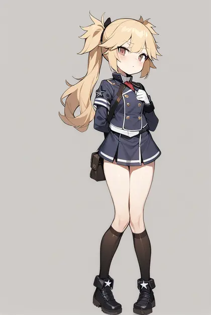 1girl, super-shorty (girls' frontline), girls' frontline