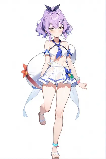 1girl, javelin (beach picnic!) (azur lane), azur lane
