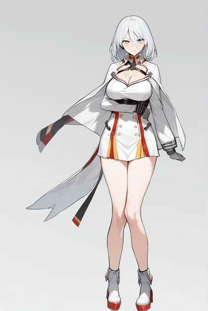 1girl, tirpitz (azur lane), azur lane