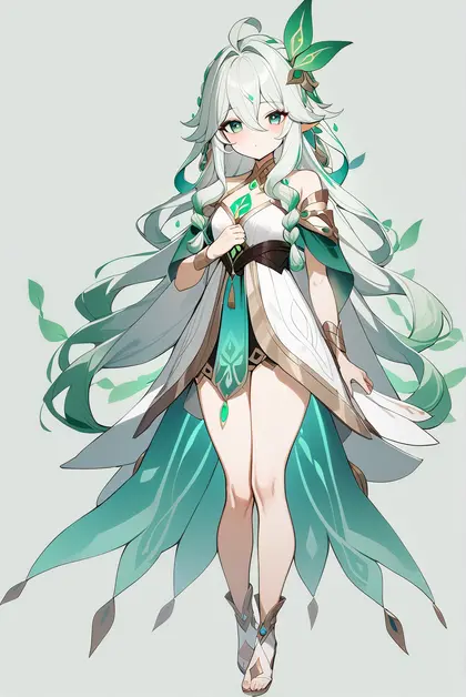 1girl, rukkhadevata (genshin impact), genshin impact