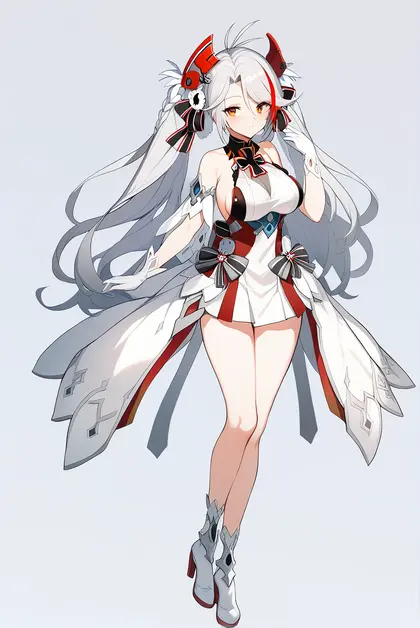 1girl, prinz eugen (symphonic fate) (azur lane), azur lane