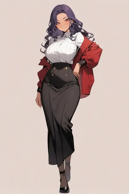 1girl, scarle yonaguni, nijisanji