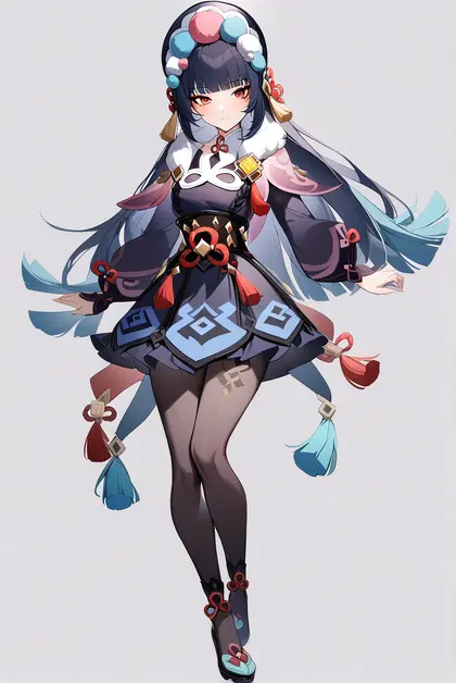 1girl, yun jin (genshin impact), genshin impact