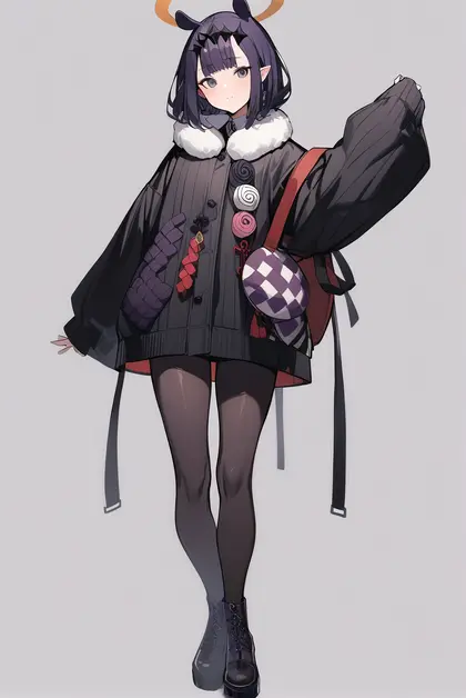 1girl, ninomae ina'nis (new year), hololive