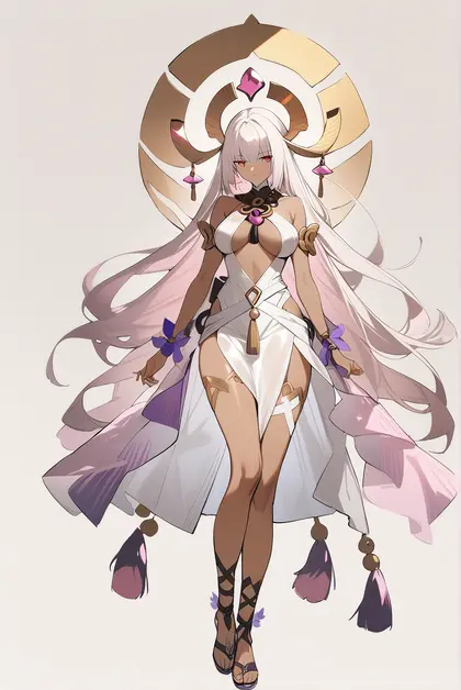 1girl, carnelian (shimmering dew) (arknights), arknights