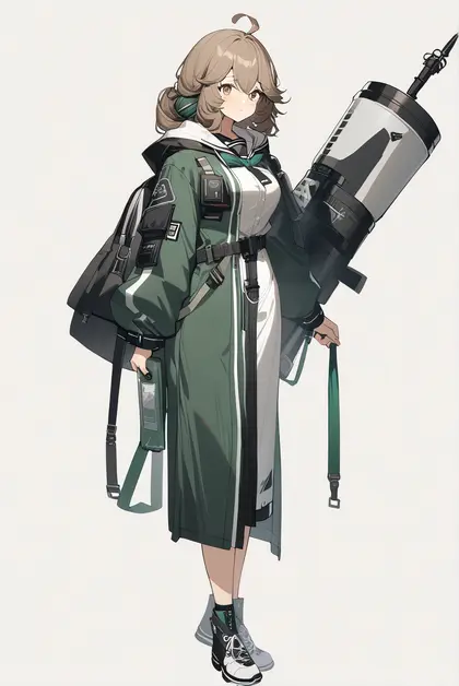 1girl, cuora (arknights), arknights