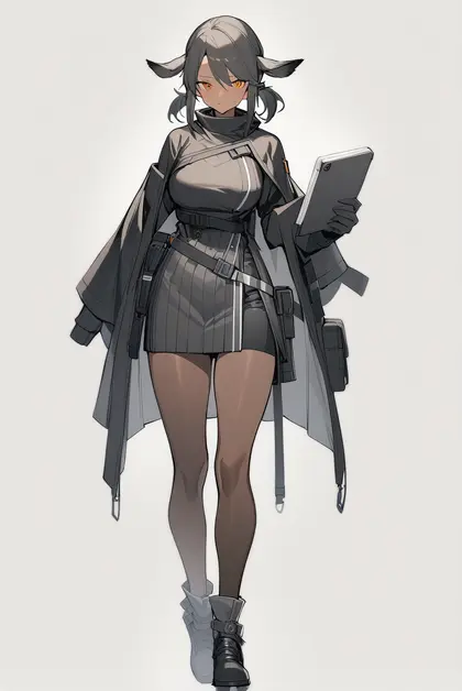 1girl, savage (arknights), arknights